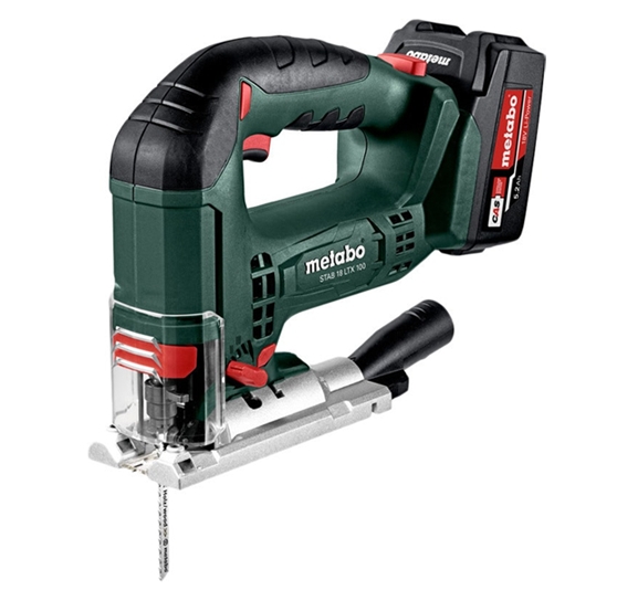 Электролобзик Metabo STAB 18 LTX 100 601003650 (с 2-мя АКБ 5.2 Ah) Электролобзик Metabo STAB 18 LTX 100 601003650 (с 2-мя АКБ 5.2 Ah)