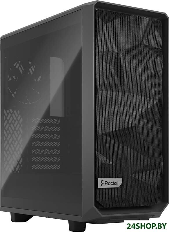 Корпус Fractal Design Meshify 2 Compact Light Tempered Glass FD-C-MES2C-04 Корпус Fractal Design Meshify 2 Compact Light Tempered Glass FD-C-MES2C-04