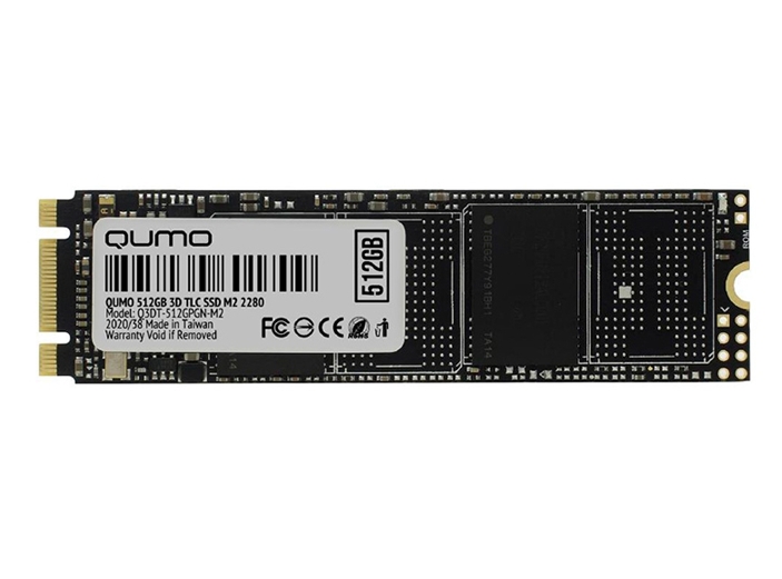 SSD QUMO Novation 3D TLC 512GB Q3DT-512GPGN-M2 SSD QUMO Novation 3D TLC 512GB Q3DT-512GPGN-M2