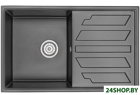Кухонная мойка Granula 8002 (шварц) Кухонная мойка Granula 8002 (шварц)