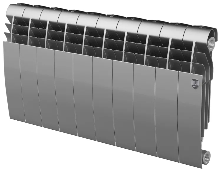 Радиатор Royal Thermo BiLiner 350 Silver Satin (10 секций) Радиатор Royal Thermo BiLiner 350 Silver Satin (10 секций)