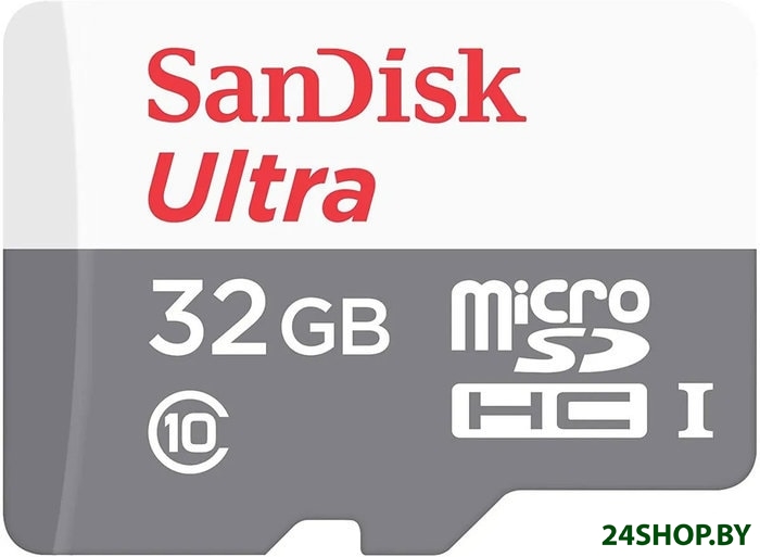 Карта памяти SanDisk Ultra microSDXC SDSQUNR-032G-GN3MN 32GB Карта памяти SanDisk Ultra microSDXC SDSQUNR-032G-GN3MN 32GB