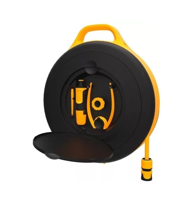 Катушка для шланга FISKARS 1020436 (черный/оранжевый) Катушка для шланга FISKARS 1020436 (черный/оранжевый)