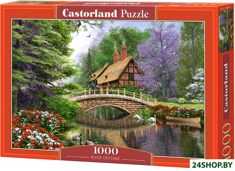 Пазл Castorland Дом у реки C-102365 Пазл Castorland Дом у реки C-102365