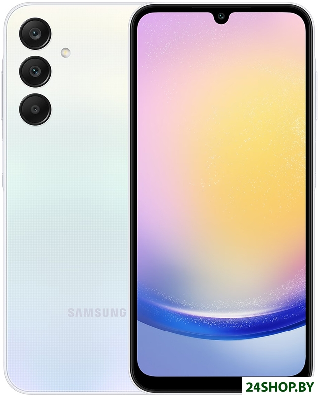 Смартфон Samsung Galaxy A25 8GB/256GB (голубой, без Samsung Pay) Смартфон Samsung Galaxy A25 8GB/256GB (голубой, без Samsung Pay)