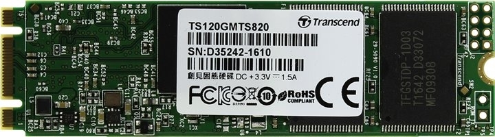 SSD-диск Transcend MTS820 120GB TS120GMTS820S SSD-диск Transcend MTS820 120GB TS120GMTS820S