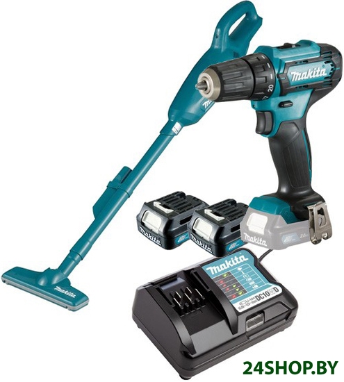 Набор электроинструмента Makita CLX226X1 (шуруповерт, пылесос, 2 АКБ) Набор электроинструмента Makita CLX226X1 (шуруповерт, пылесос, 2 АКБ)
