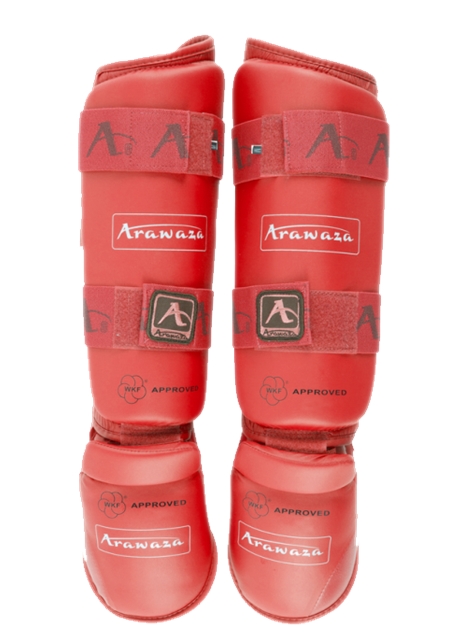 Защита голени Arawaza RSGWKFR-S (красный) Защита голени Arawaza RSGWKFR-S (красный)