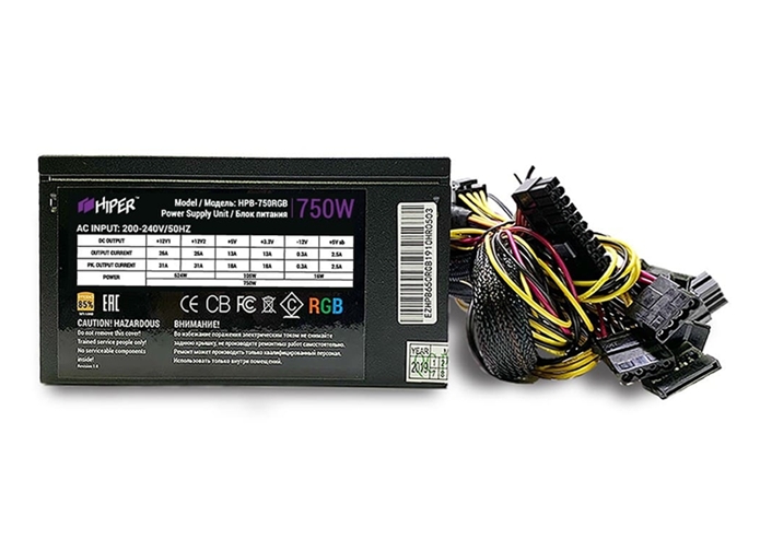 Блок питания HIPER HPB-750RGB Блок питания HIPER HPB-750RGB