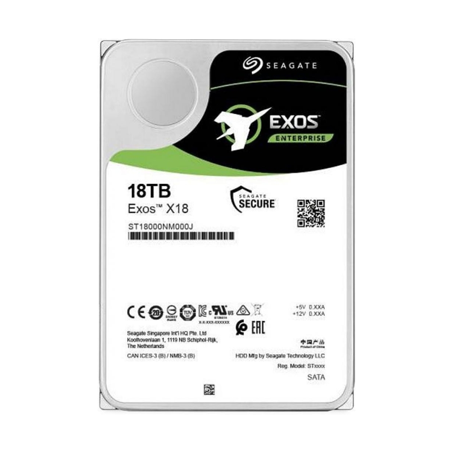 Жесткий диск Seagate Exos X18 18Tb ST18000NM000J Жесткий диск Seagate Exos X18 18Tb ST18000NM000J