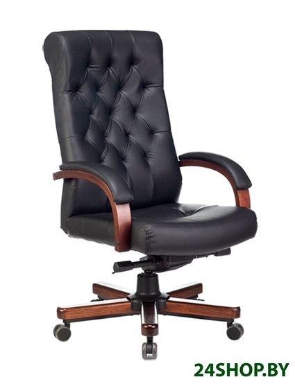 Кресло Бюрократ T-9928WALNUT (черный) Кресло Бюрократ T-9928WALNUT (черный)