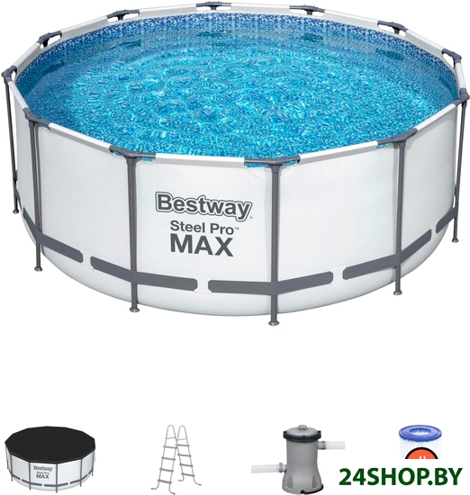 Каркасный бассейн Bestway Steel Pro Max 56420 (366x122) Каркасный бассейн Bestway Steel Pro Max 56420 (366x122)