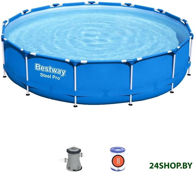 Каркасный бассейн BestWay Steel Pro 5612E Каркасный бассейн BestWay Steel Pro 5612E