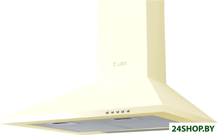 Кухонная вытяжка LEX Basic 600 (слоновая кость) Кухонная вытяжка LEX Basic 600 (слоновая кость)