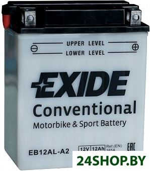 Мотоциклетный аккумулятор Exide EB12AL-A2 (12 А·ч) Мотоциклетный аккумулятор Exide EB12AL-A2 (12 А·ч)