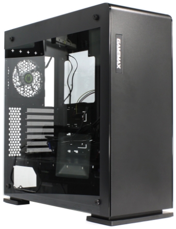Корпус GAMEMAX 9909 VEGA Glass Black Без БП Корпус GAMEMAX 9909 VEGA Glass Black Без БП