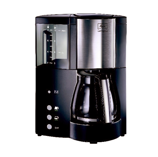 Кофеварка Melitta Optima Glass (черный) Кофеварка Melitta Optima Glass (черный)