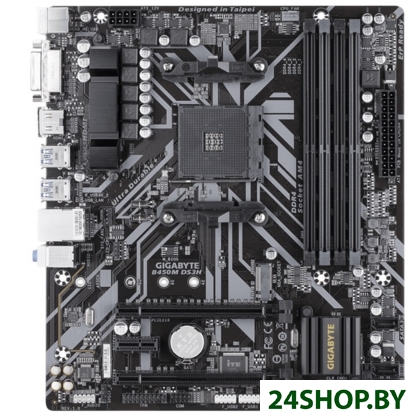 Материнская плата Gigabyte B450M DS3H (rev. 1.0) Материнская плата Gigabyte B450M DS3H (rev. 1.0)
