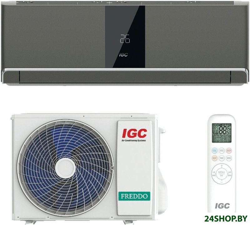 Кондиционер IGC Freddo Grey RAS-V09RTF/RAC-V09RTF Кондиционер IGC Freddo Grey RAS-V09RTF/RAC-V09RTF