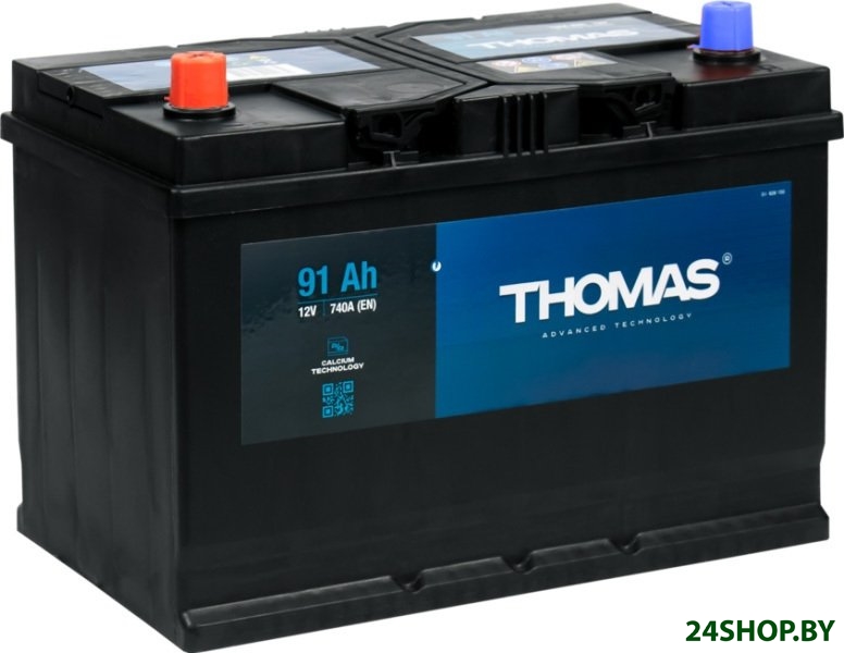 Автомобильный аккумулятор Thomas Japan L (91 А·ч) Автомобильный аккумулятор Thomas Japan L (91 А·ч)
