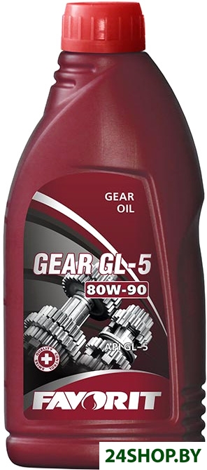 Трансмиссионное масло Favorit Gear 80W-90 GL-5 1л Трансмиссионное масло Favorit Gear 80W-90 GL-5 1л