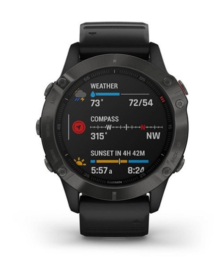 Умные часы Garmin Fenix 6 Pro (черный) Умные часы Garmin Fenix 6 Pro (черный)