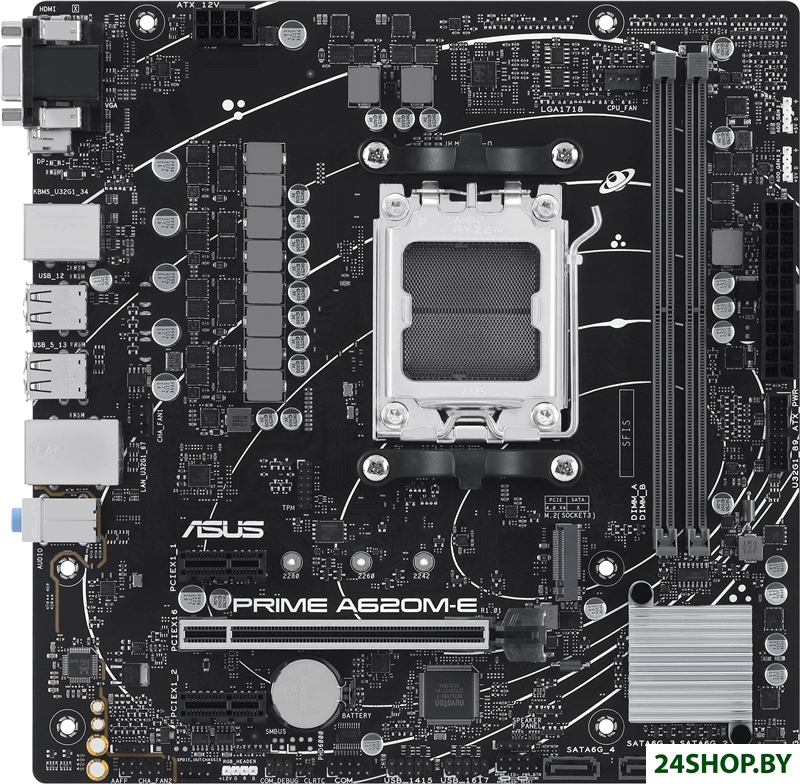 Материнская плата ASUS Prime A620M-E Материнская плата ASUS Prime A620M-E