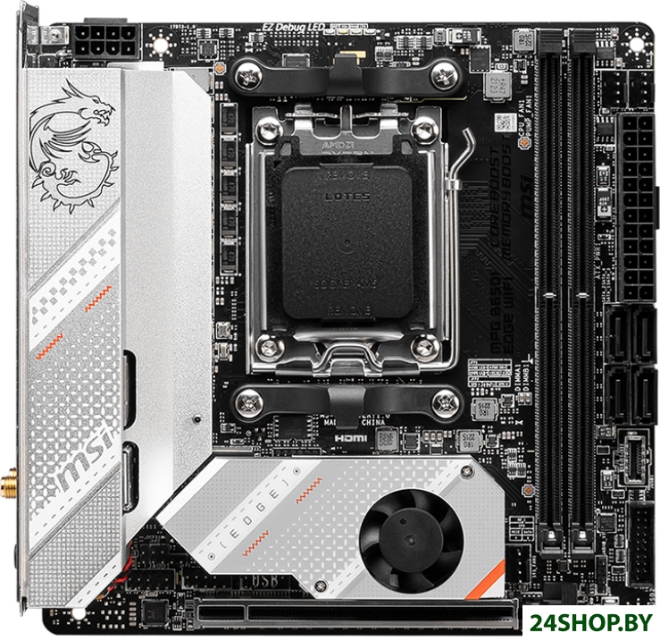 Материнская плата MSI MPG B650I Edge WiFi Материнская плата MSI MPG B650I Edge WiFi