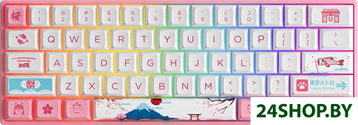 Клавиатура Akko 3061S World Tour Tokyo R2 (Akko Cream Yellow V3) Клавиатура Akko 3061S World Tour Tokyo R2 (Akko Cream Yellow V3)