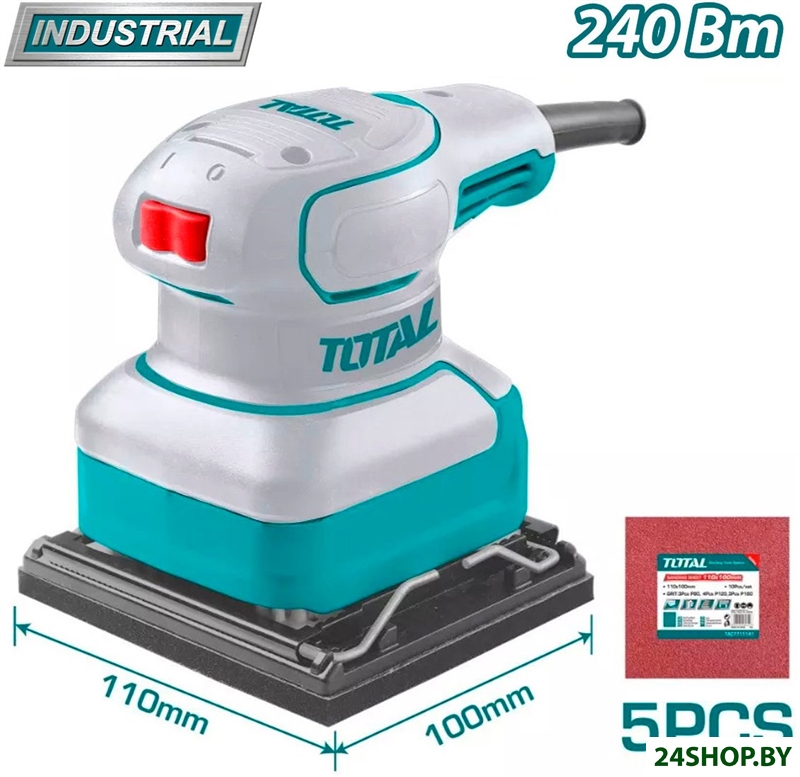 Виброшлифмашина Total TF2241108 Виброшлифмашина Total TF2241108