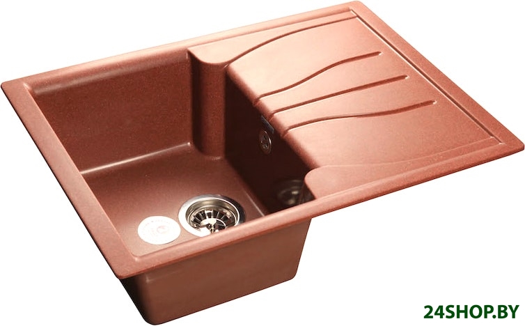 Кухонная мойка GranFest Standart GF-S680L (красный марс) Кухонная мойка GranFest Standart GF-S680L (красный марс)
