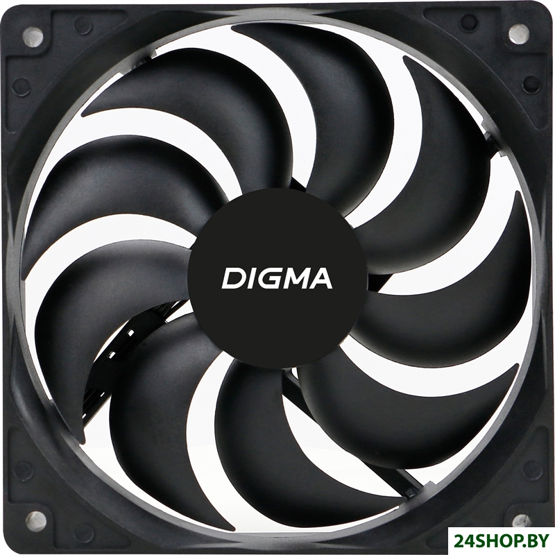 Вентилятор для корпуса Digma DFAN-120-9 Вентилятор для корпуса Digma DFAN-120-9