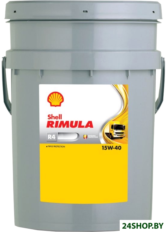 Моторное масло Shell Rimula R4 X 15W-40 20л Моторное масло Shell Rimula R4 X 15W-40 20л