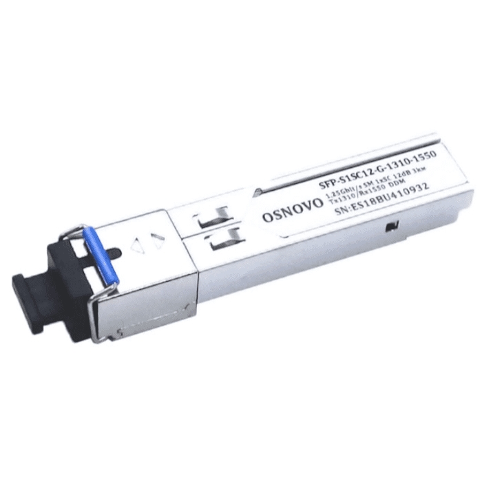 Модуль Osnovo SFP-S1SC12-G-1310-1550 Модуль Osnovo SFP-S1SC12-G-1310-1550