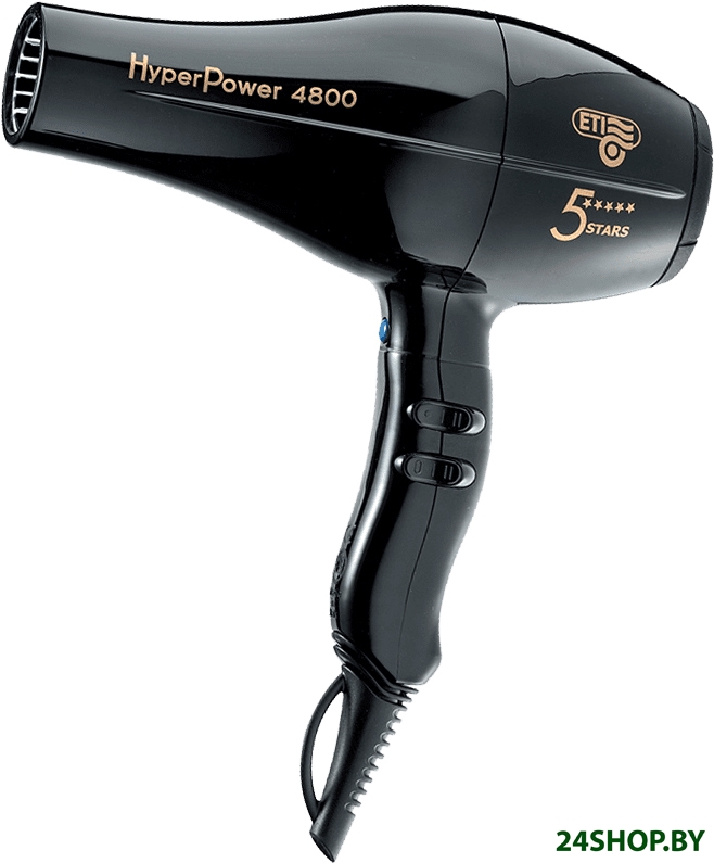 Фен ETI Hyper Power 4800 (черный) Фен ETI Hyper Power 4800 (черный)