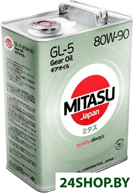 Трансмиссионное масло Mitasu MJ-431 GEAR OIL GL-5 80W-90 4л Трансмиссионное масло Mitasu MJ-431 GEAR OIL GL-5 80W-90 4л