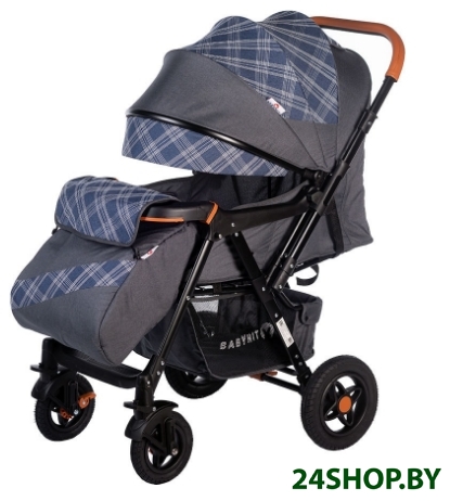 Коляска прогулочная Babyhit Sense Plus (серый/темно-синий) Коляска прогулочная Babyhit Sense Plus (серый/темно-синий)