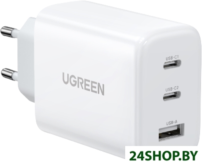 Сетевое зарядное Ugreen CD275 90496 (белый) Сетевое зарядное Ugreen CD275 90496 (белый)