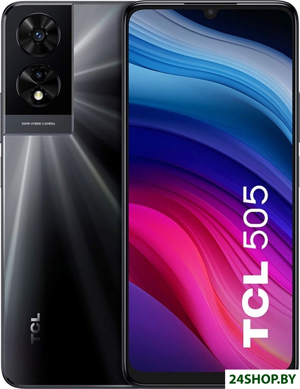 Смартфон TCL 505 4GB/128GB (космический серый) Смартфон TCL 505 4GB/128GB (космический серый)