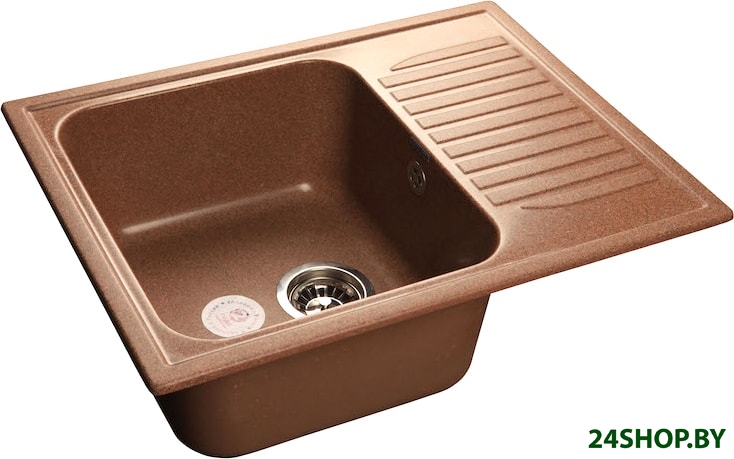 Кухонная мойка GranFest GF-S645L (терракот) Кухонная мойка GranFest GF-S645L (терракот)