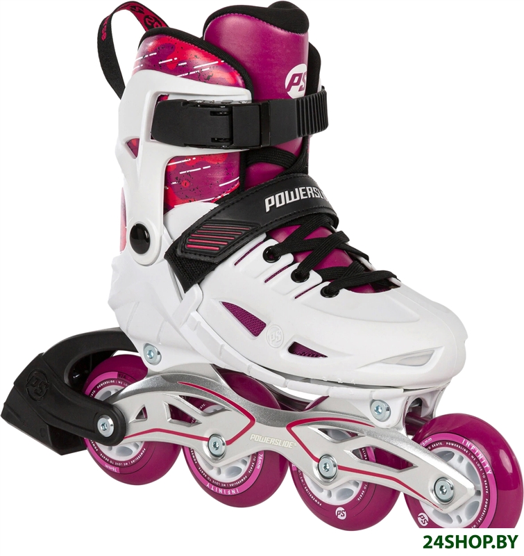 Роликовые коньки Powerslide Phuzion Universe 4W Pink 940691 (р. 37-40) Роликовые коньки Powerslide Phuzion Universe 4W Pink 940691 (р. 37-40)