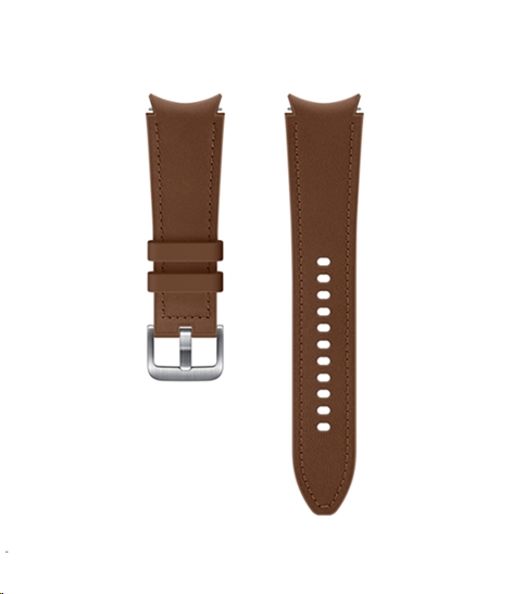 Ремешок Samsung Hybrid Leather для Samsung Galaxy Watch4 Camel (20 мм, M/L) (ET-SHR89LAEGRU) Ремешок Samsung Hybrid Leather для Samsung Galaxy Watch4 Camel (20 мм, M/L) (ET-SHR89LAEGRU)