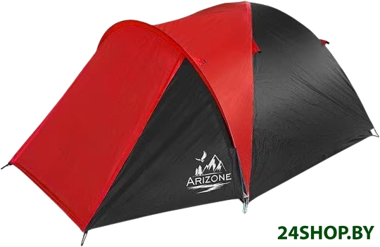 Кемпинговая палатка Arizone Element-3 (красный/черный) Кемпинговая палатка Arizone Element-3 (красный/черный)