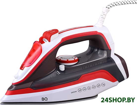 Утюг BQ SI1002 (белый, красный) Утюг BQ SI1002 (белый, красный)