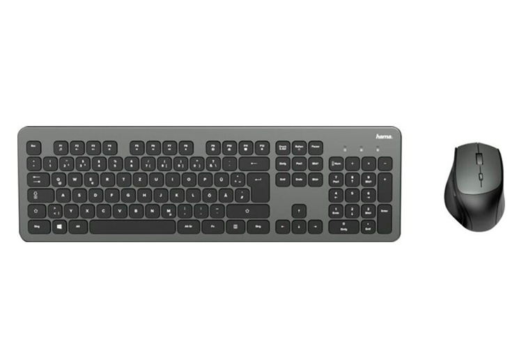 Клавиатура + мышь Hama KMW-700 (чёрный, серый) Клавиатура + мышь Hama KMW-700 (чёрный, серый)