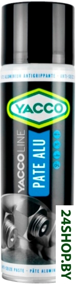 Yacco Смазка алюминиевая Pate Alu 500мл Yacco Смазка алюминиевая Pate Alu 500мл