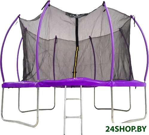 Батут Calviano Inside Master Purple 374 см - 12ft (внутренняя сетка, с лестницей) Батут Calviano Inside Master Purple 374 см - 12ft (внутренняя сетка, с лестницей)