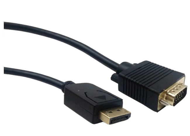Кабель Cablexpert CCP-DPM-VGAM-6 (черный) Кабель Cablexpert CCP-DPM-VGAM-6 (черный)