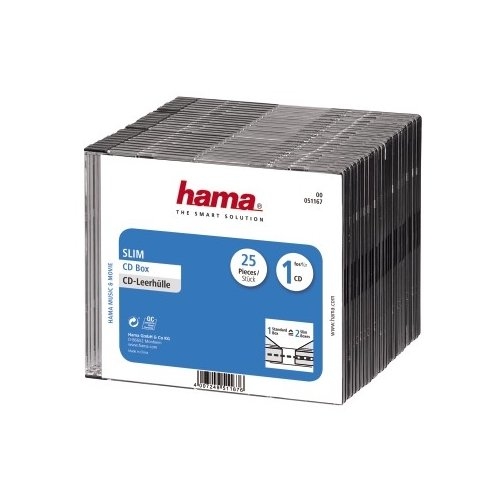 Коробка Hama на 1CD/DVD H-44746 Jewel Case (00044746) Коробка Hama на 1CD/DVD H-44746 Jewel Case (00044746)