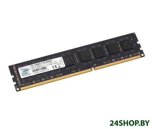 Оперативная память G.Skill Value 8GB DDR3 PC3-12800 F3-1600C11S-8GNT Оперативная память G.Skill Value 8GB DDR3 PC3-12800 F3-1600C11S-8GNT